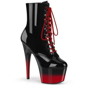 ADORE-1020BR-H Pleaser Shoes Two Tone Platform Pole Dancing Boot