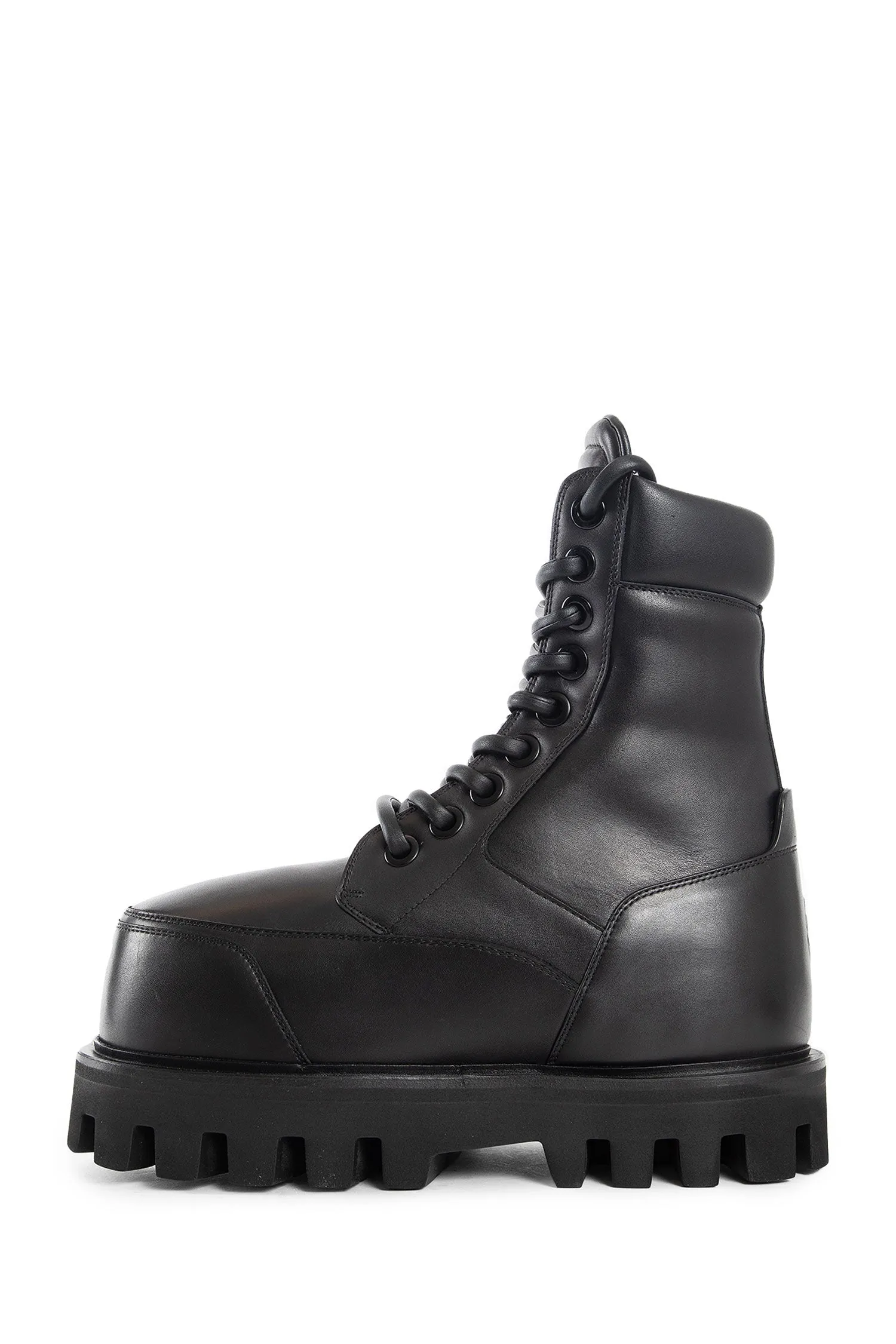 ALEXANDER MCQUEEN MAN BLACK BOOTS