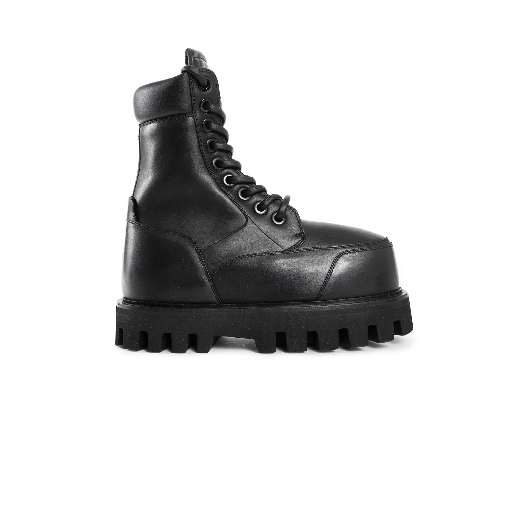 ALEXANDER MCQUEEN MAN BLACK BOOTS