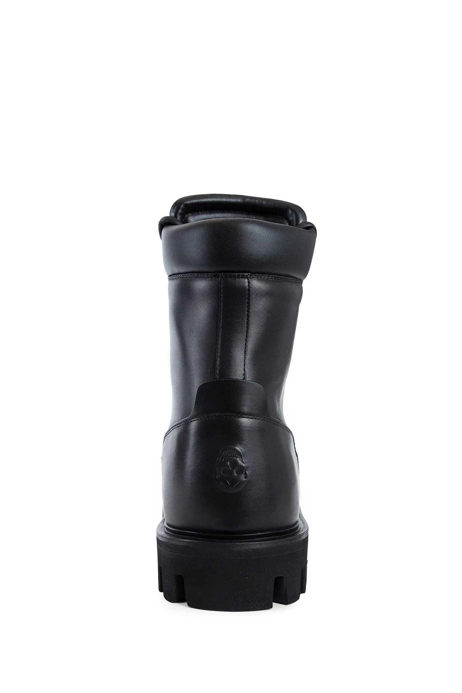 ALEXANDER MCQUEEN WOMAN BLACK BOOTS