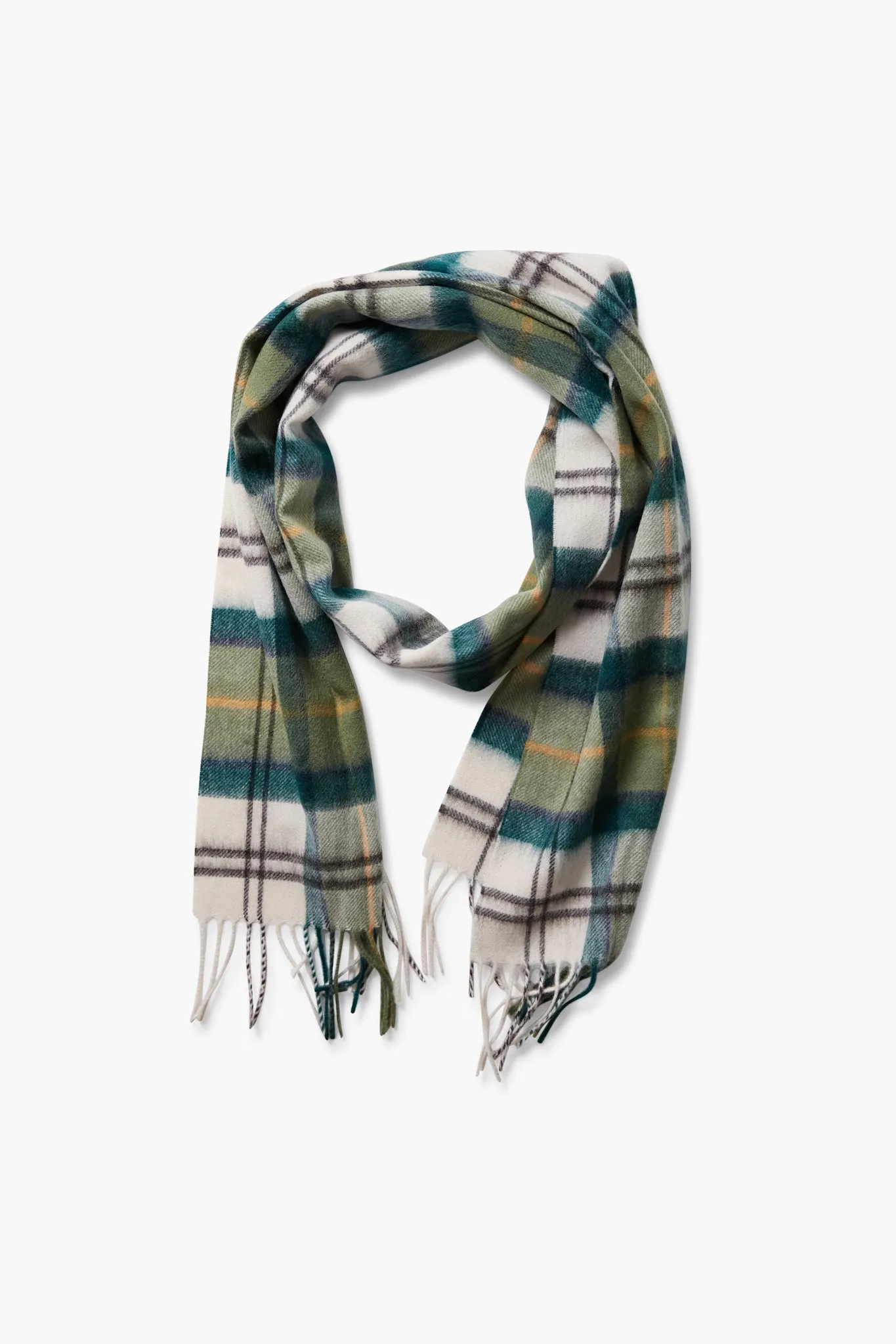 Ancient Tartan Wool and Cashmere Scarf