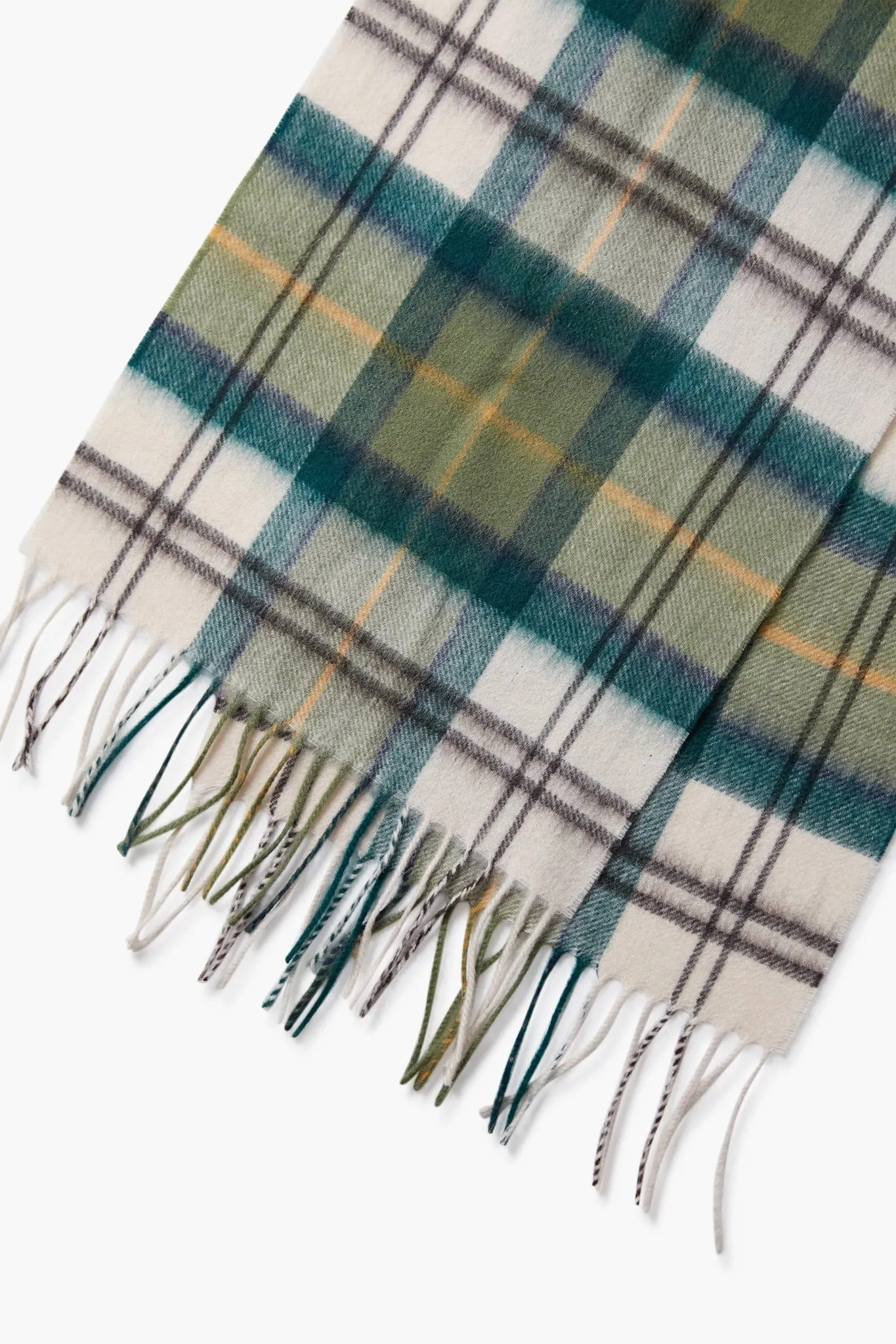 Ancient Tartan Wool and Cashmere Scarf