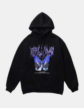 Black Butterfly Hoodie