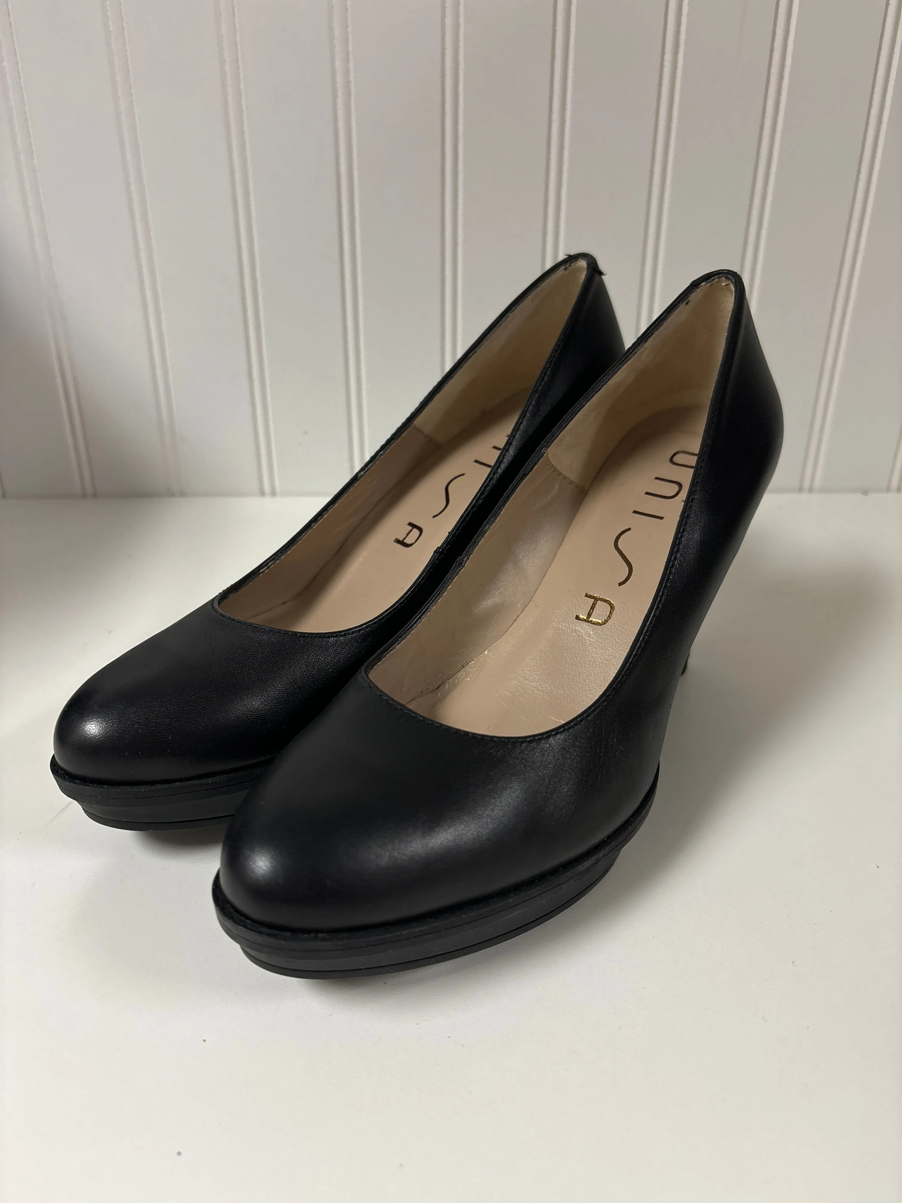 Black Shoes Heels Stiletto Unisa, Size 6.5