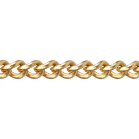 Brass Chain - Curb 2.17mm - By the Foot