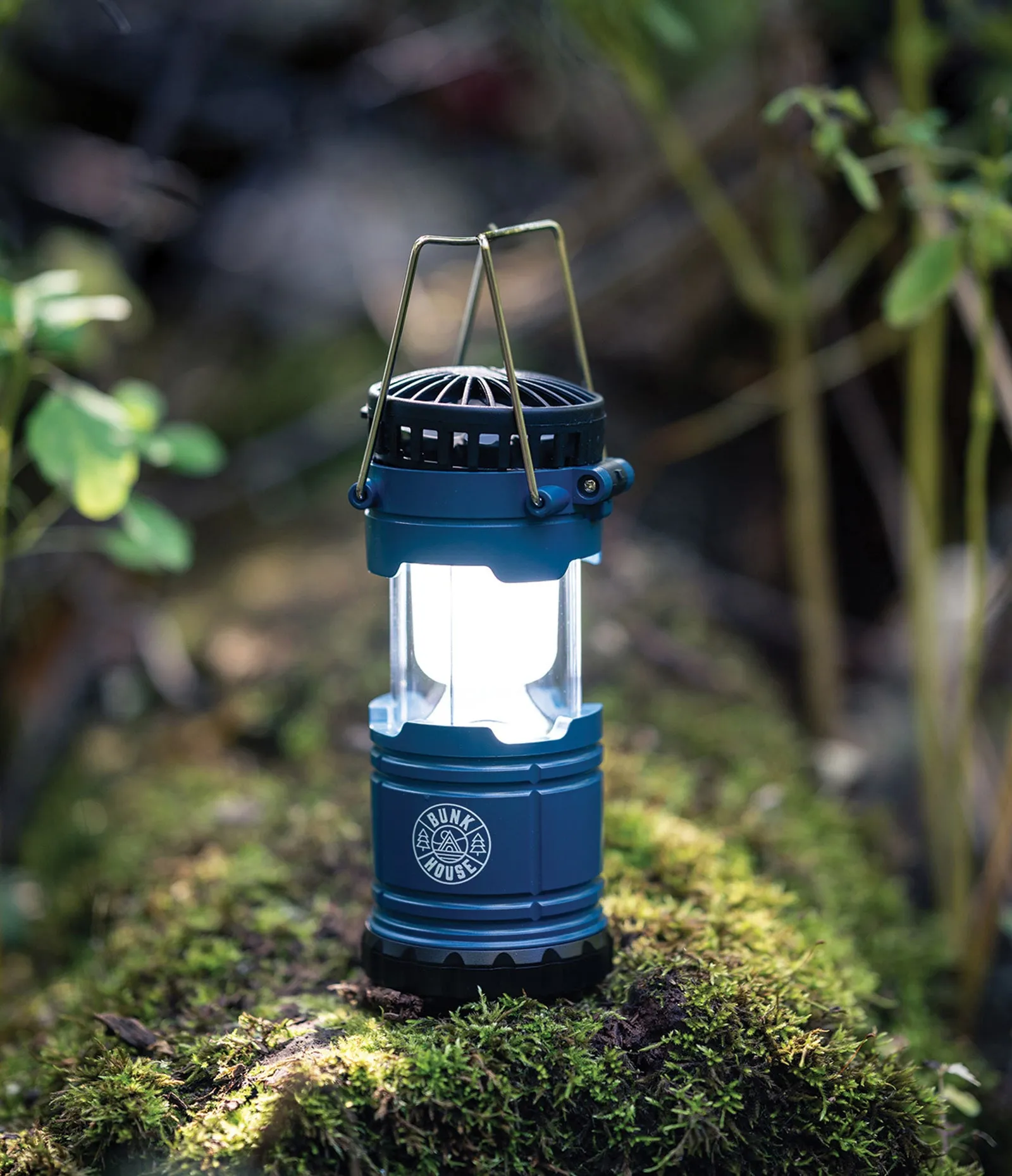 Bunk House 2 In 1 Rechargeable Lantern /Fan Bhlan12