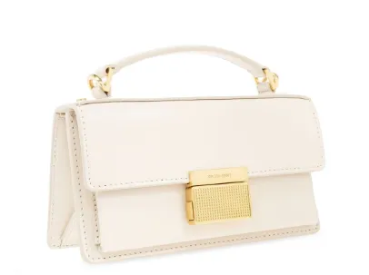 BUTTER YELLOW LEATHER RECTANGLE BAG