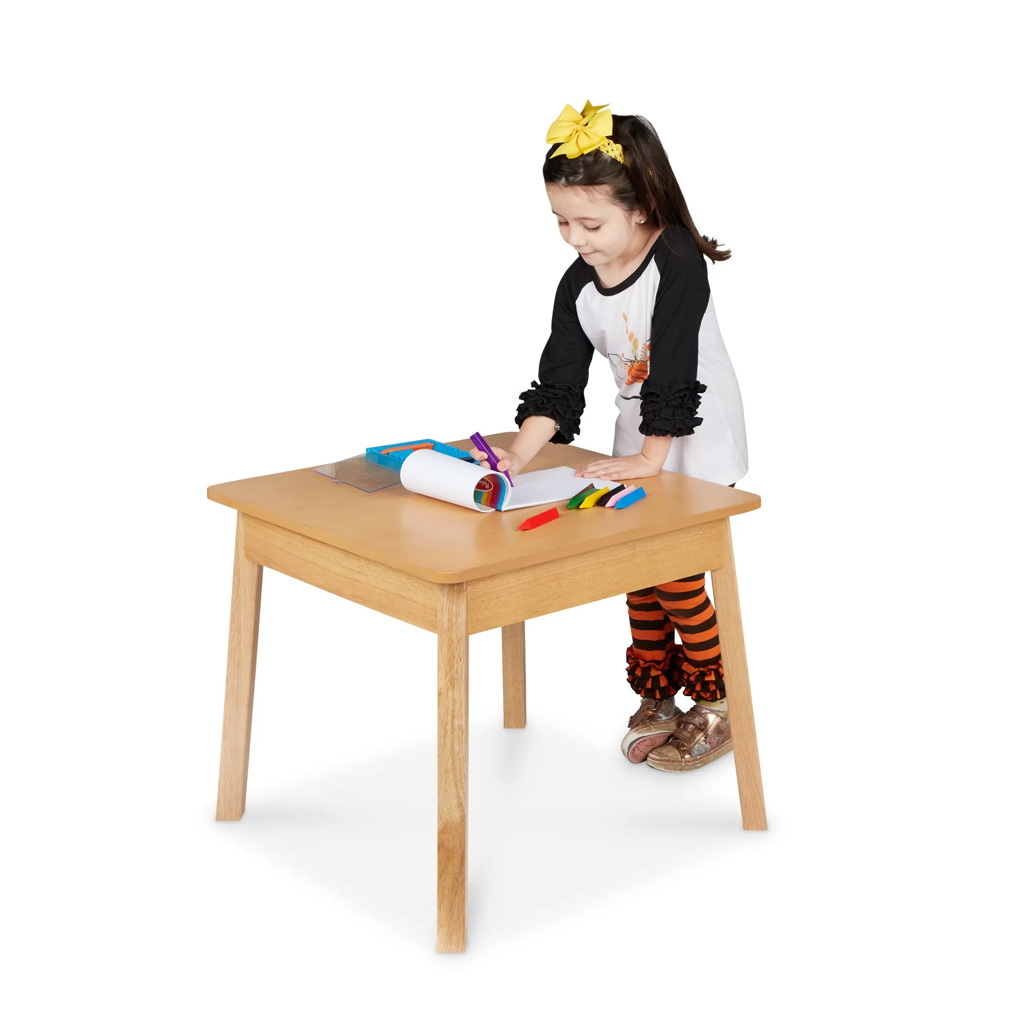 Child’s Wooden Square Table