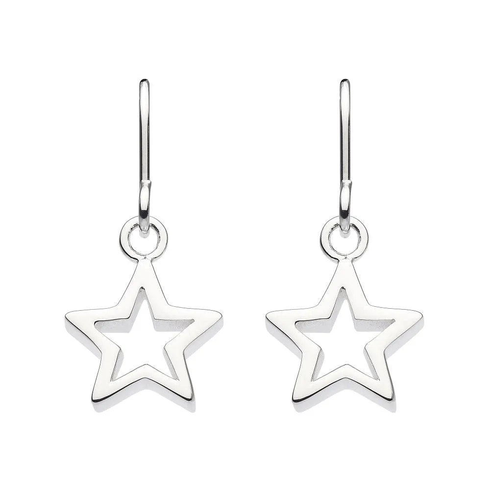 Chunky Star Drop Earrings