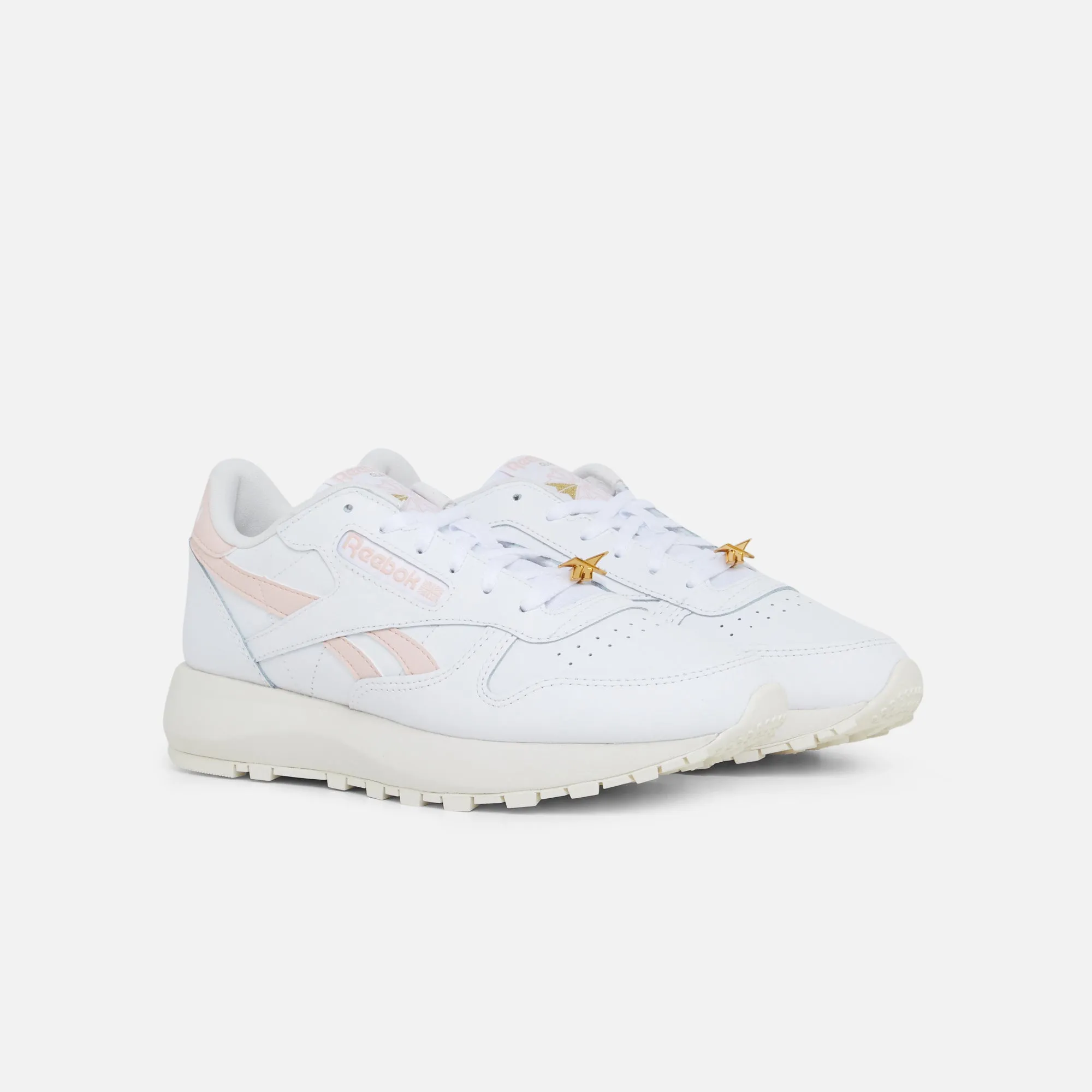 Classics Leather Sp White/Possibly Pink/Chalk