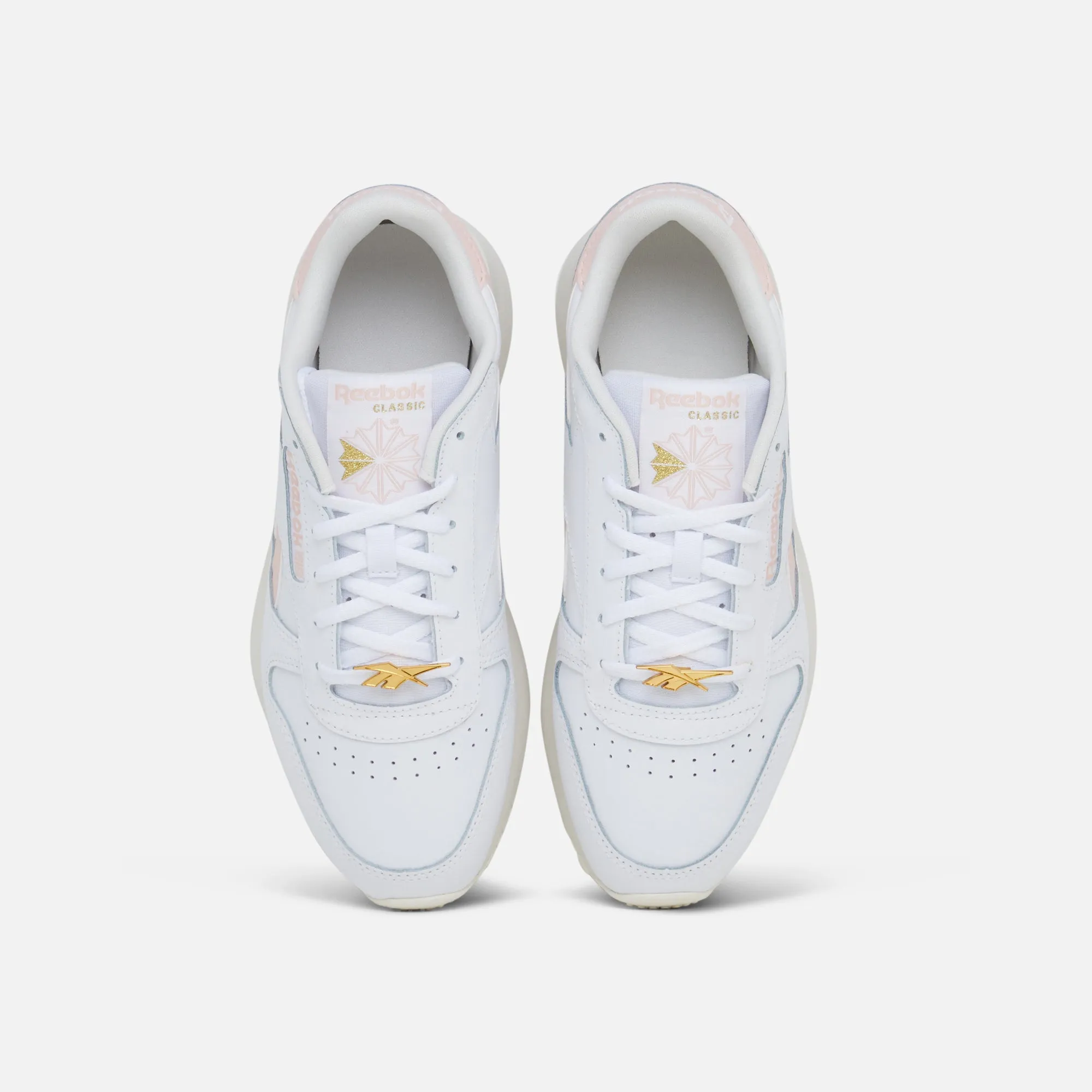 Classics Leather Sp White/Possibly Pink/Chalk