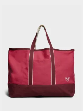 Easy Bag Large in Rasberry and Ruby Wine