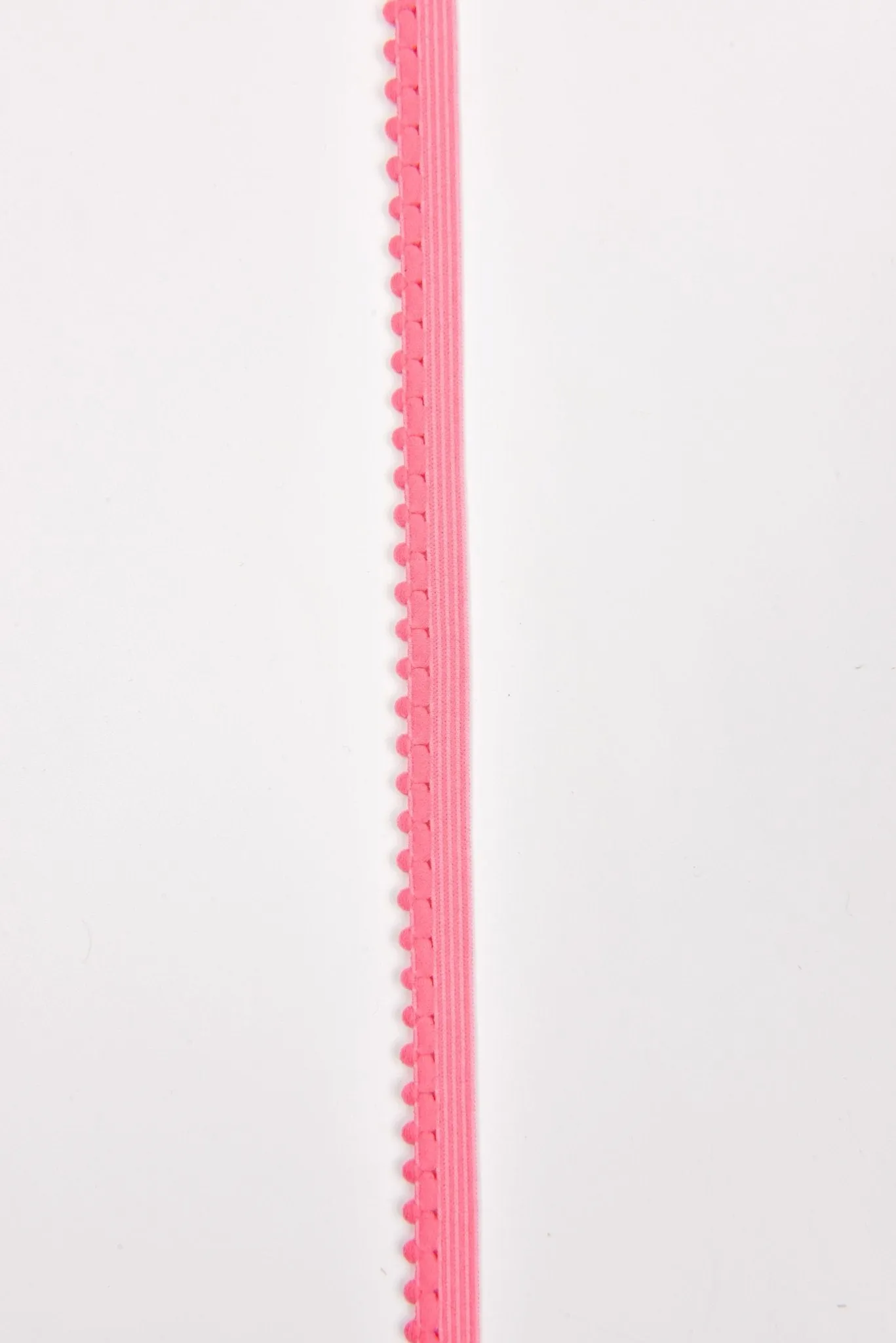 Elastic Picot Pom Pom Strap - 10mm (13/32") - 5 Yards Pack