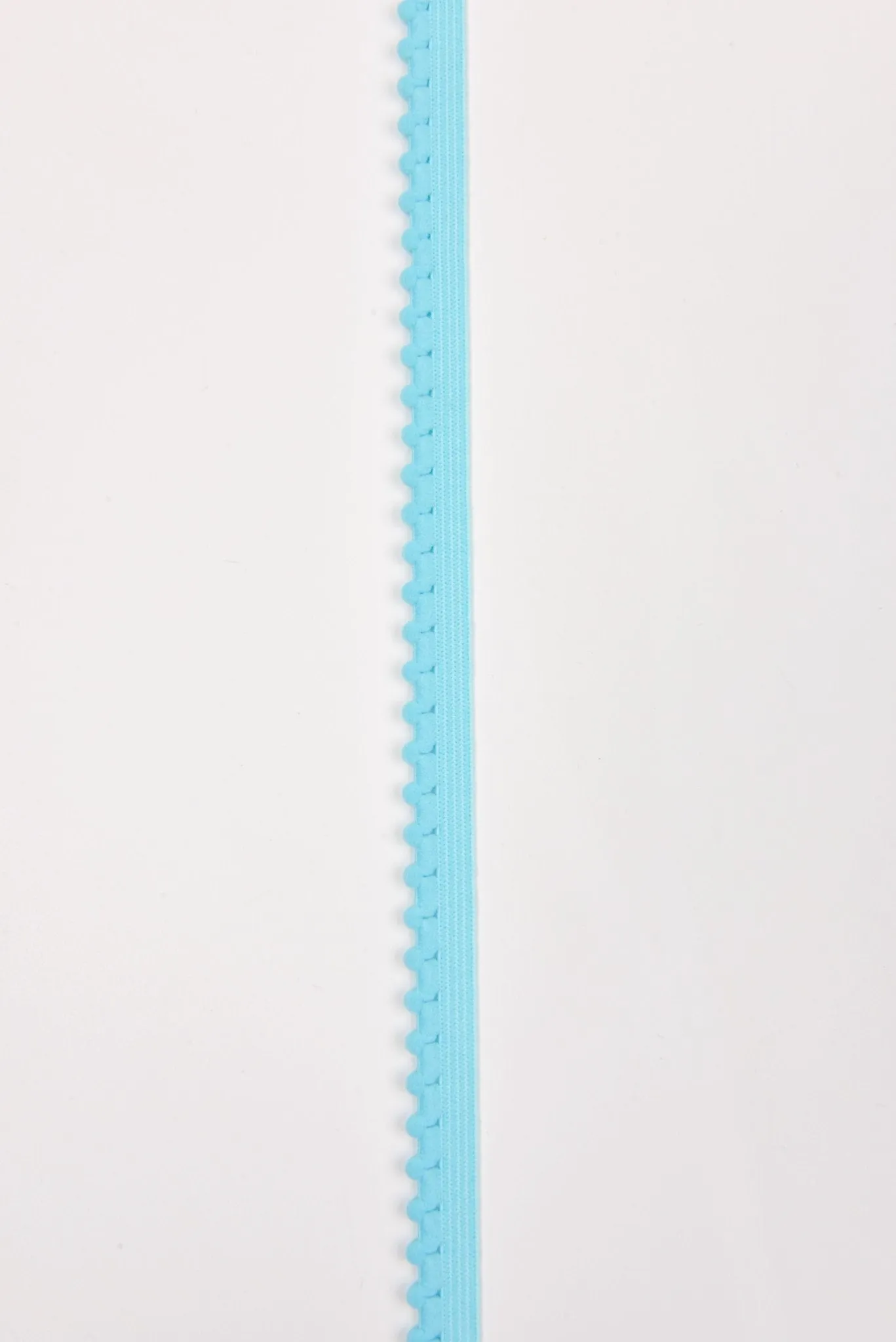 Elastic Picot Pom Pom Strap - 10mm (13/32") - 5 Yards Pack