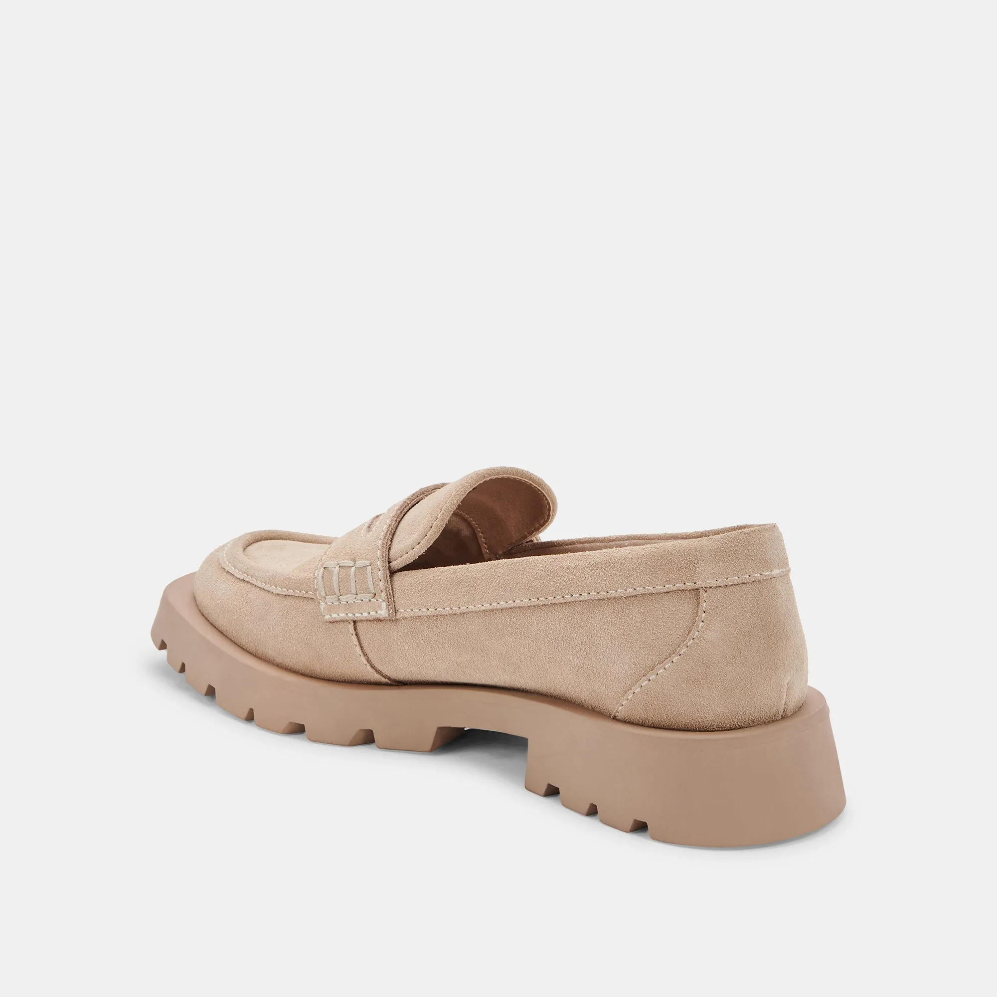 ELIAS WIDE FLATS DUNE SUEDE - re:vita