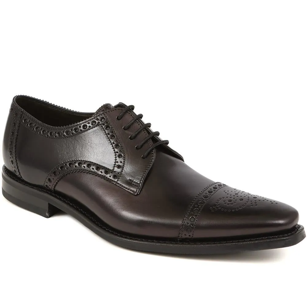 Foley Calf Leather Derby Brogue - FOLEY / 27254229