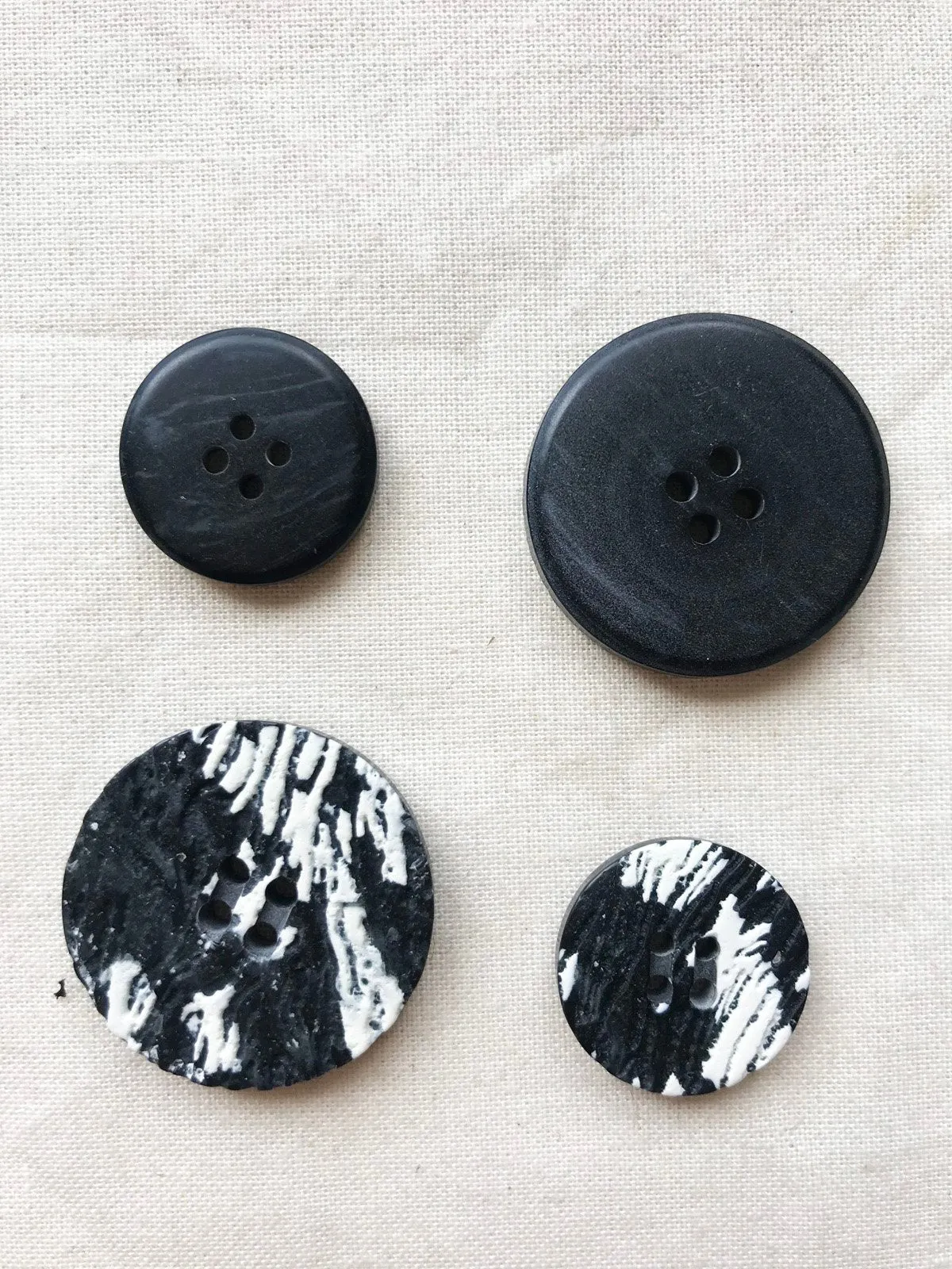 Granite Textured Buttons 2 Sizes