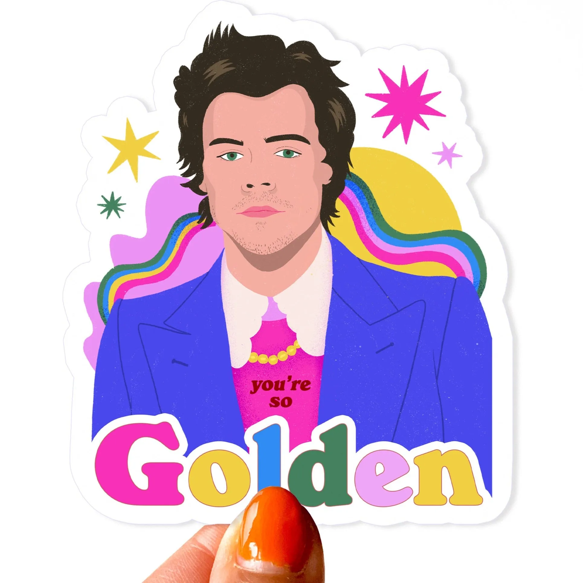 Harry Styles Vinyl Sticker