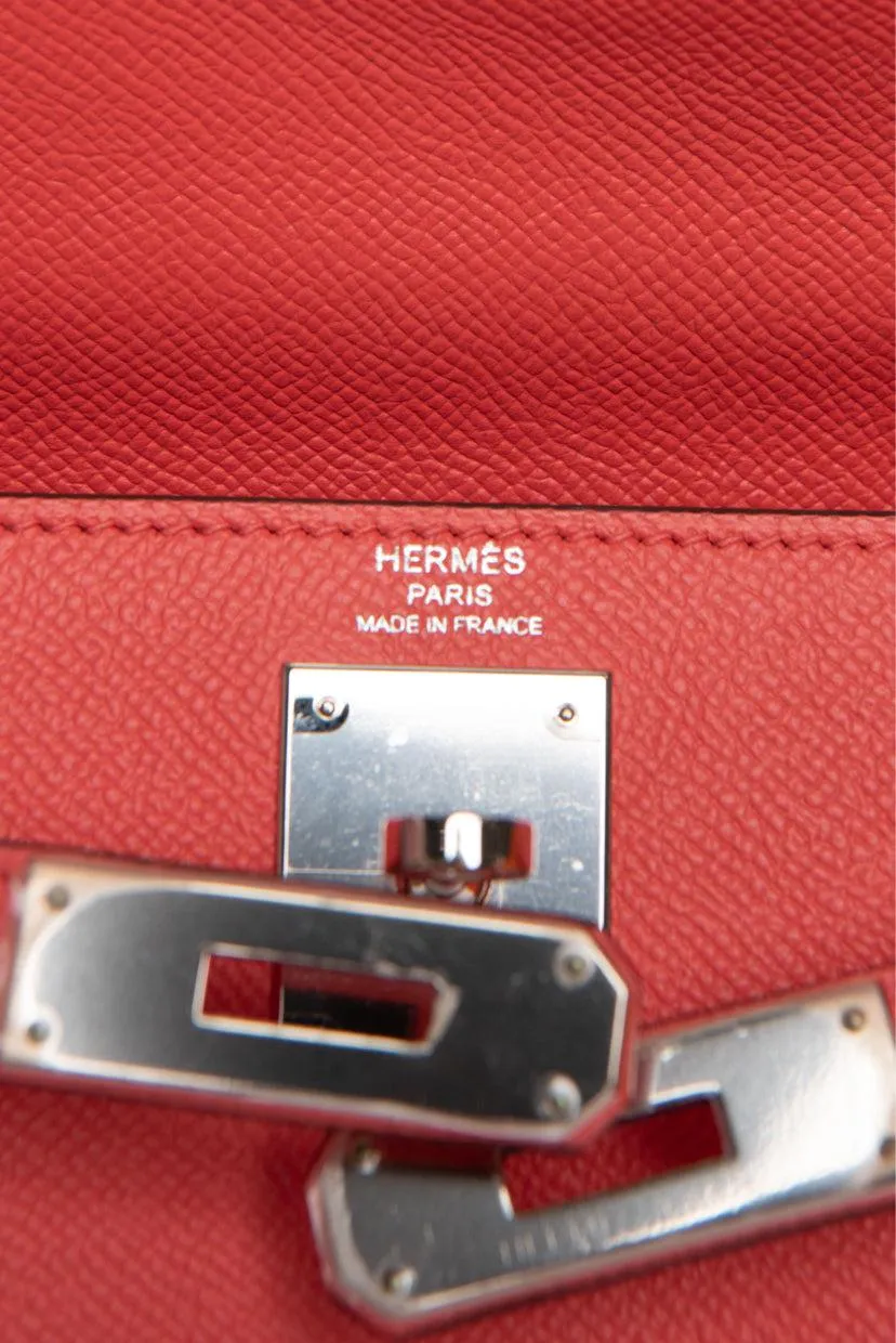 Hermes Kelly II Sellier 28 Veau Epsom Purse