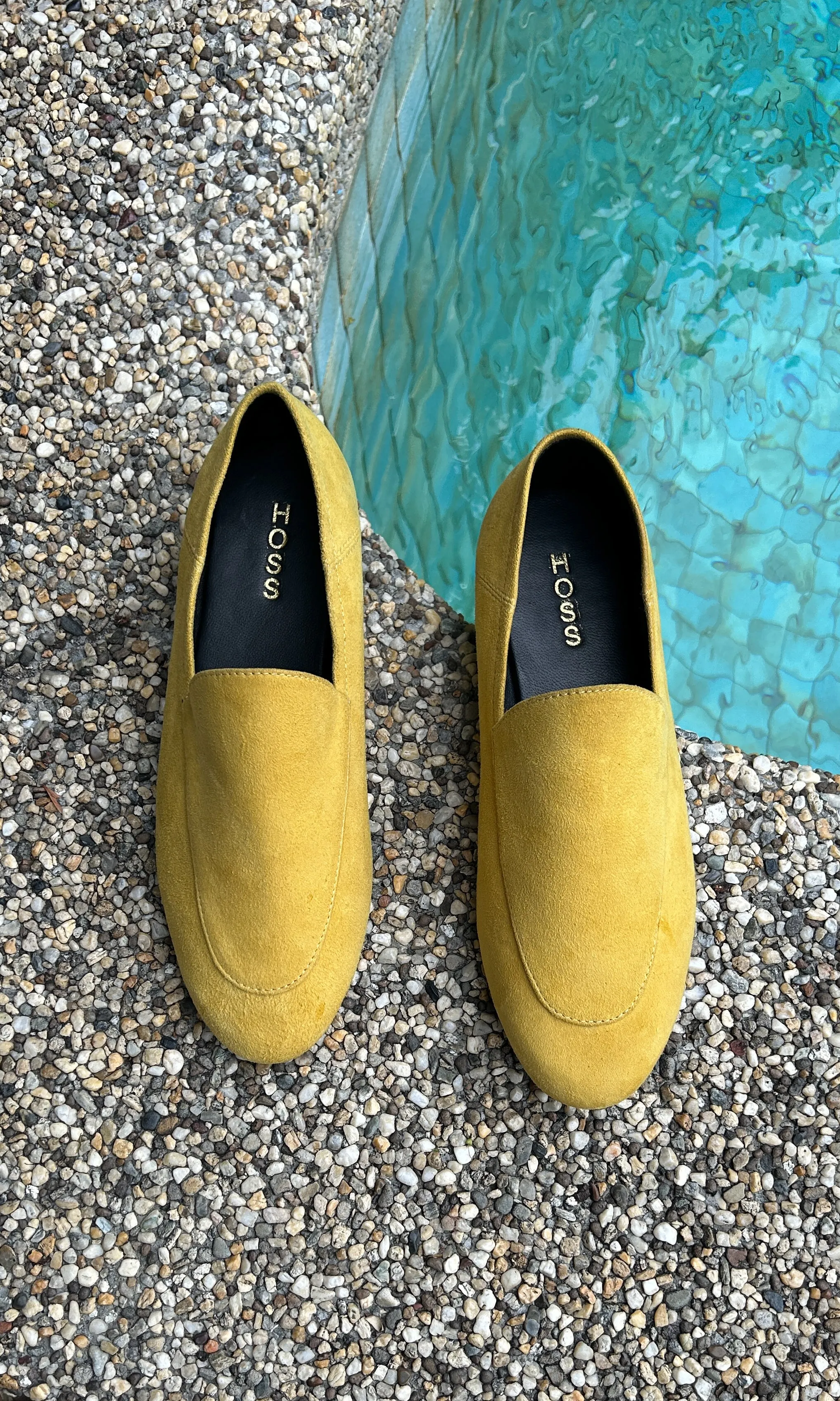 HOSS Suede Loafer -  Yellow/ Mustard