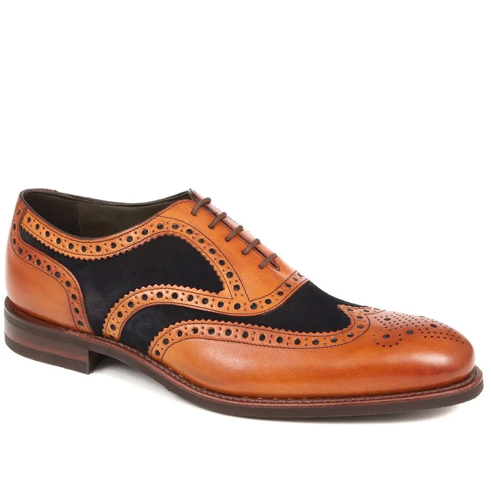 Kerridge Wide Fit Leather Oxford Brogues - LOA29507 / 316 966