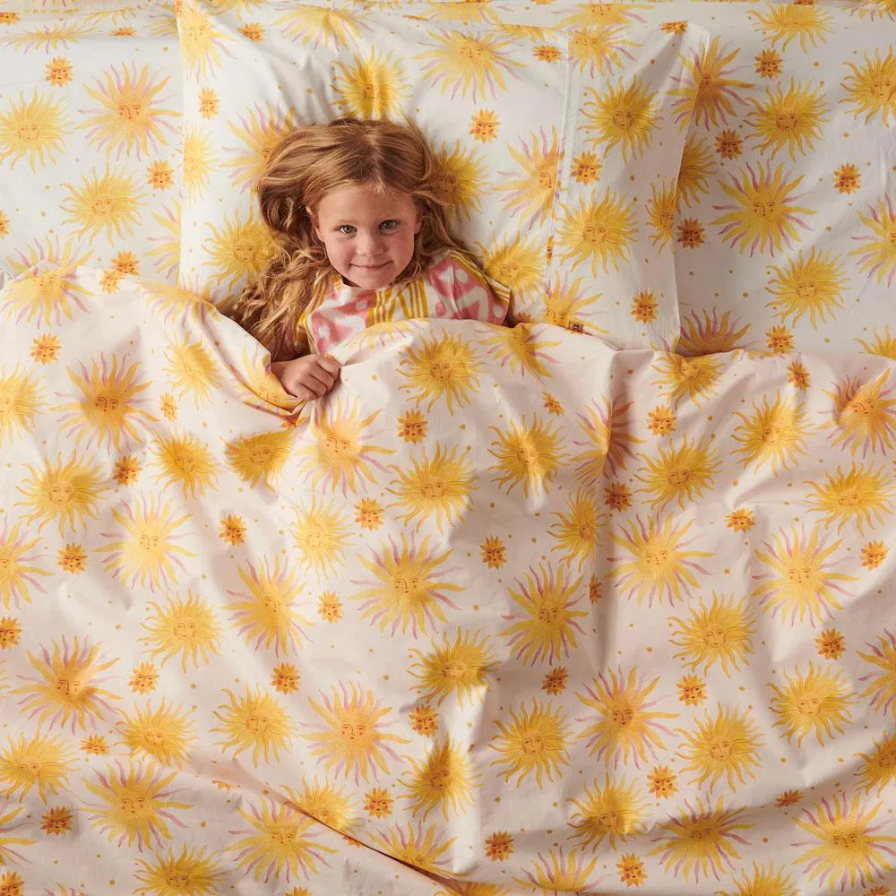 Little Ray of Sunshine Cotton Flat Sheet