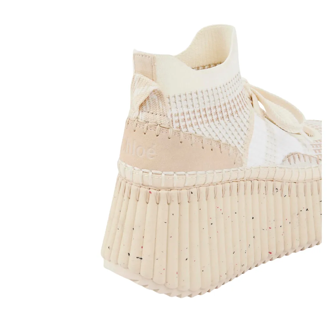 Nama Wedge Sneaker Seed Pearl