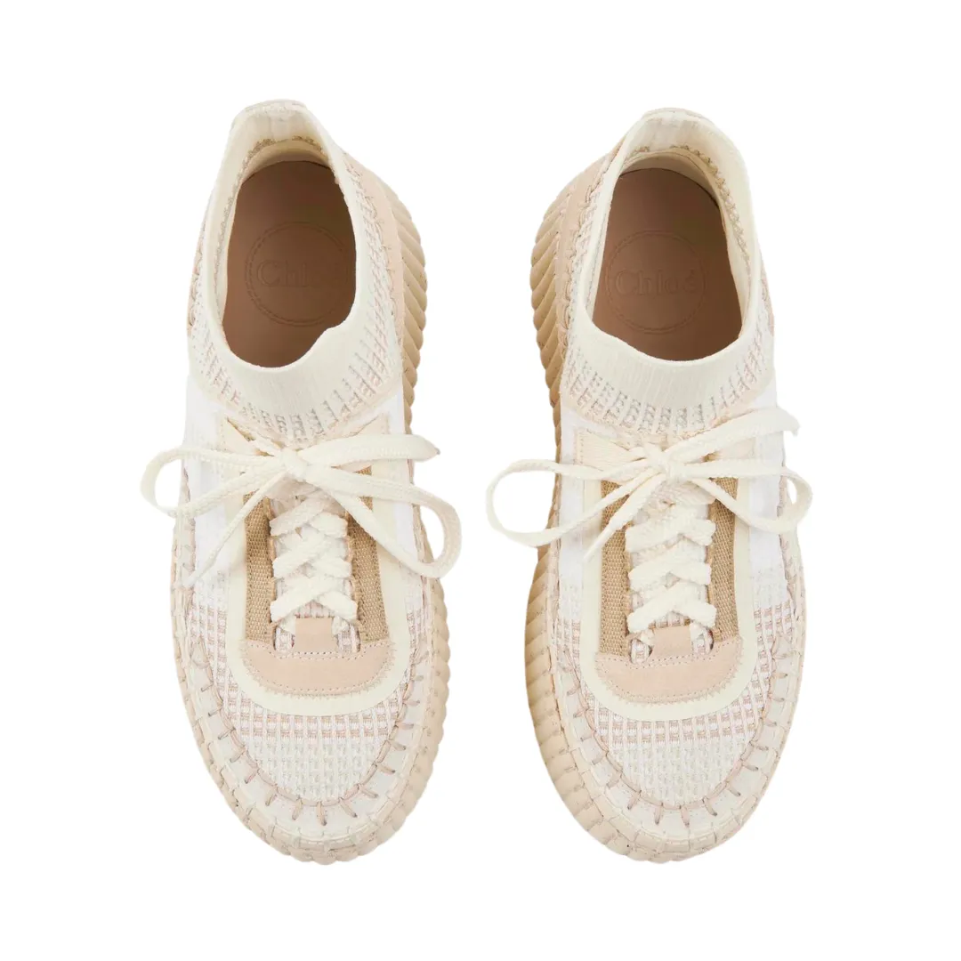 Nama Wedge Sneaker Seed Pearl