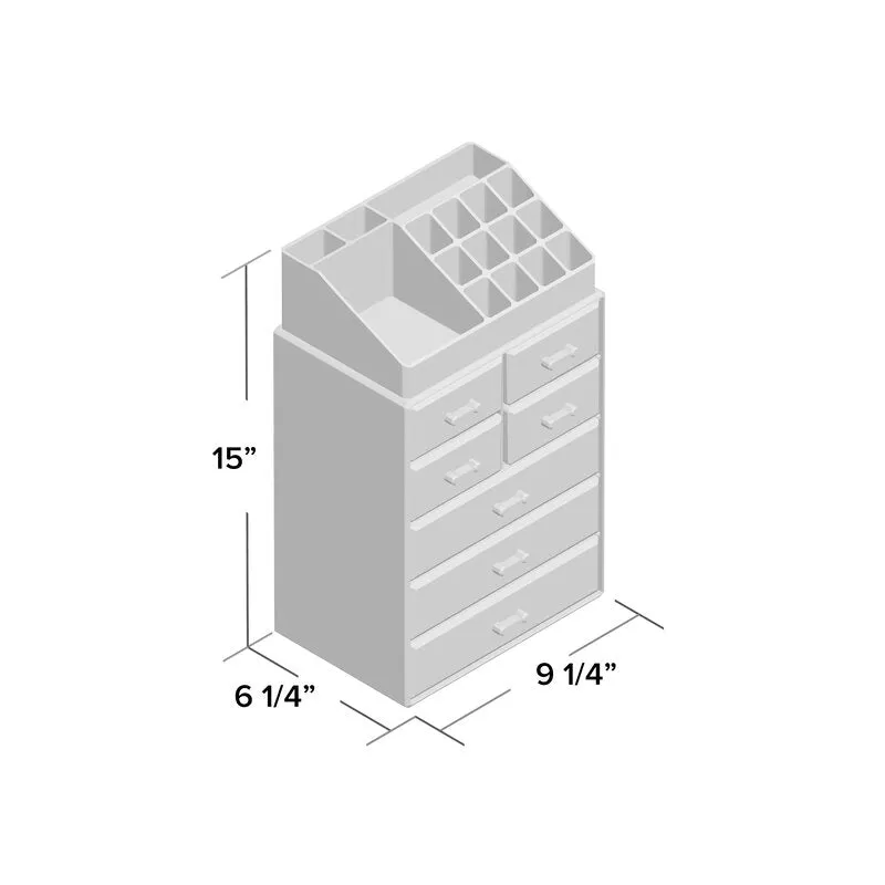 Nettie Makeup Cosmetic Organizer