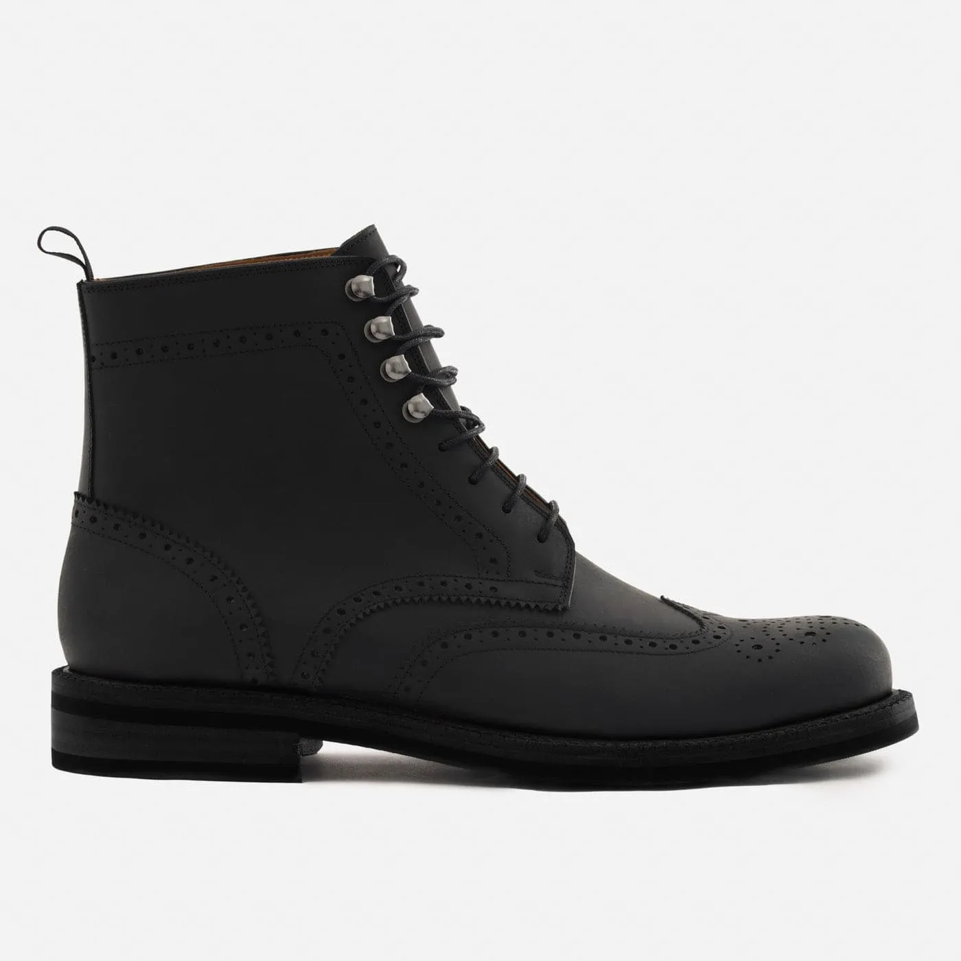 Nolan Brogue Boots - Pull-Up - Men's