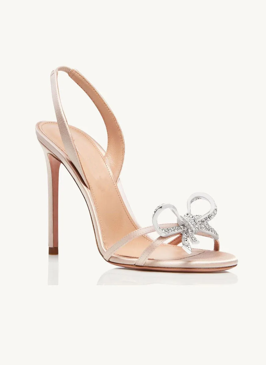 O220004 Crystal Ribbon Heels