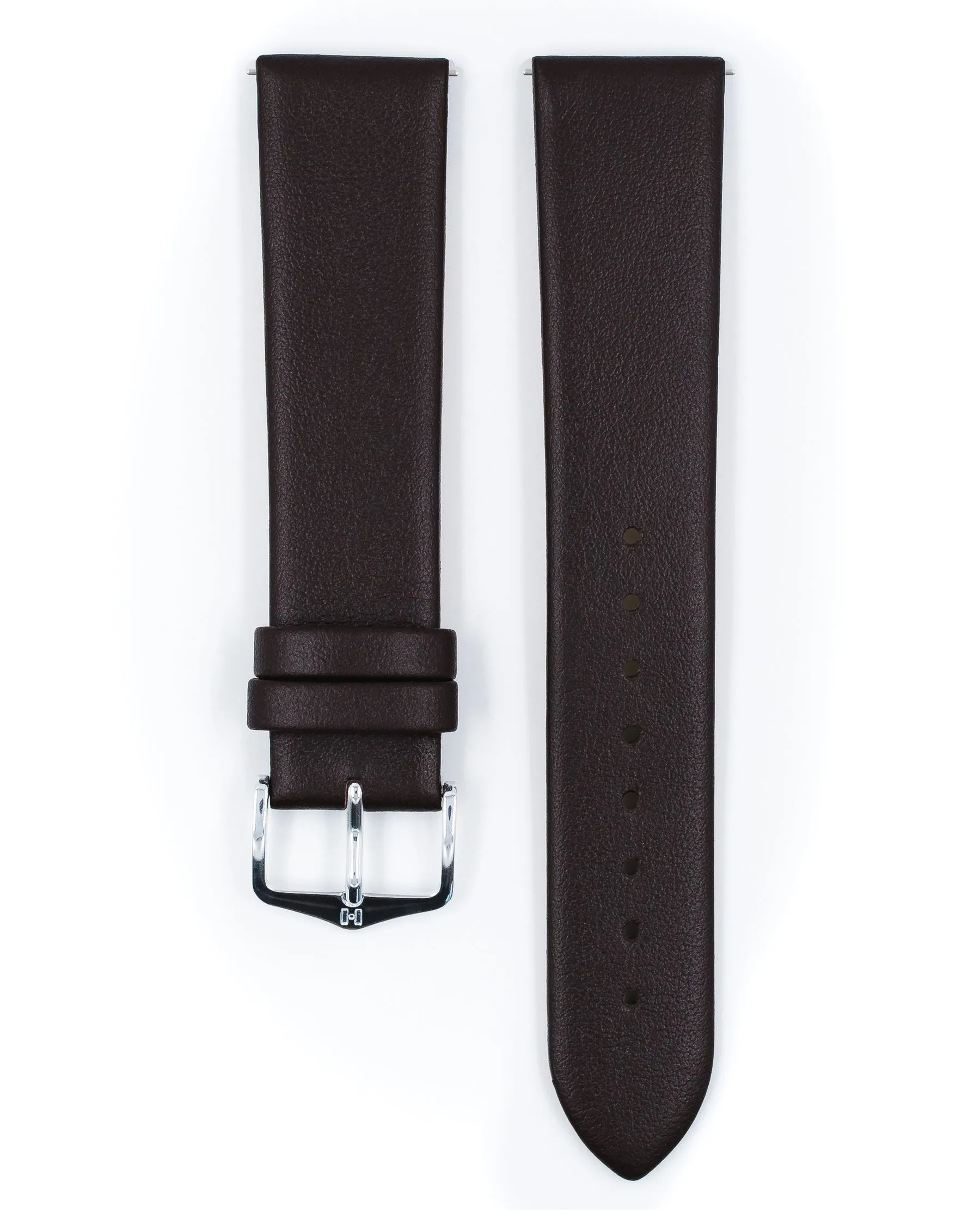 Open End HIRSCH TORONTO Classic Italian Calfskin Watch Strap  037 02 OE