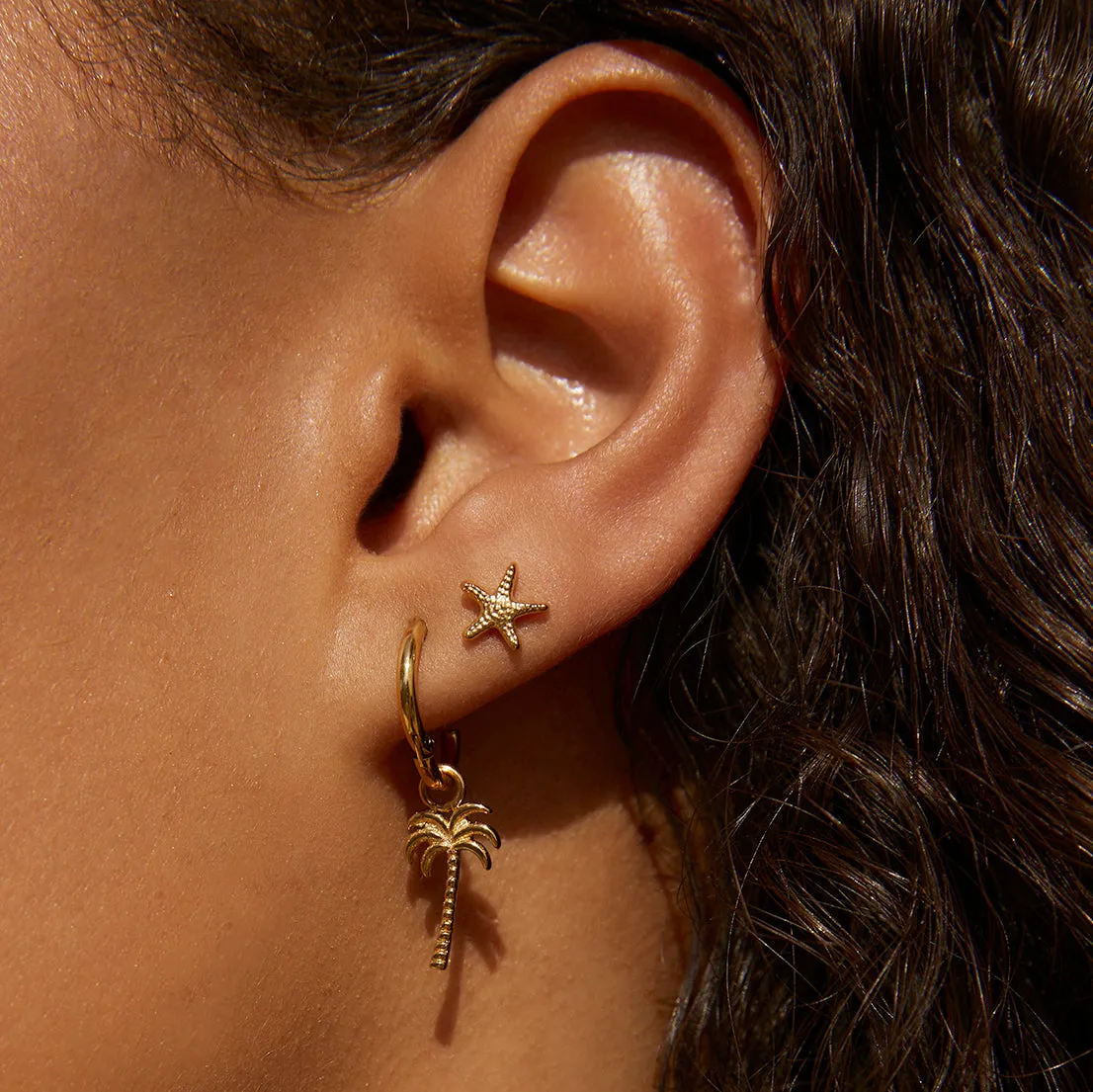 Palm Springs Gold Earrings