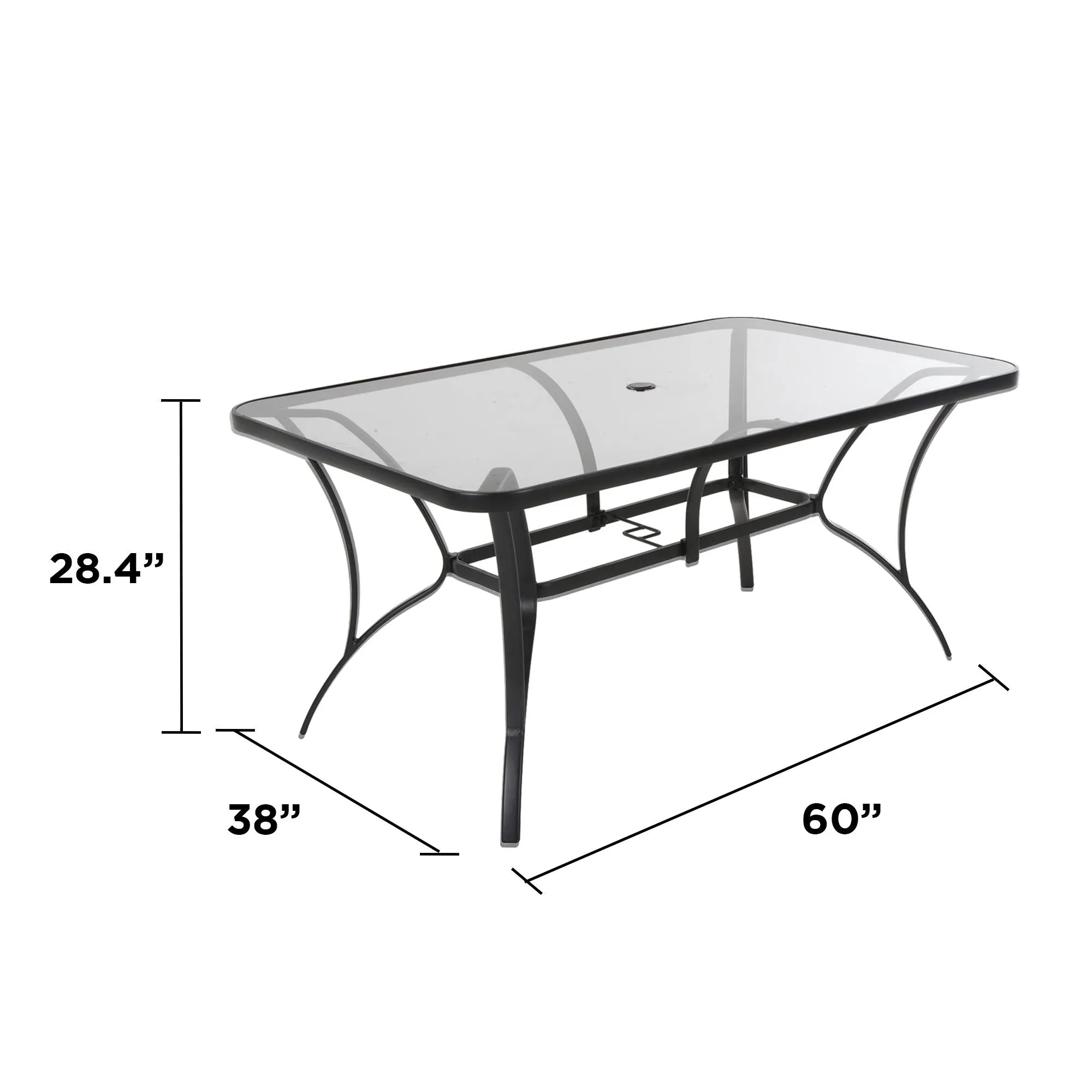 Paloma Steel Patio Dining Table