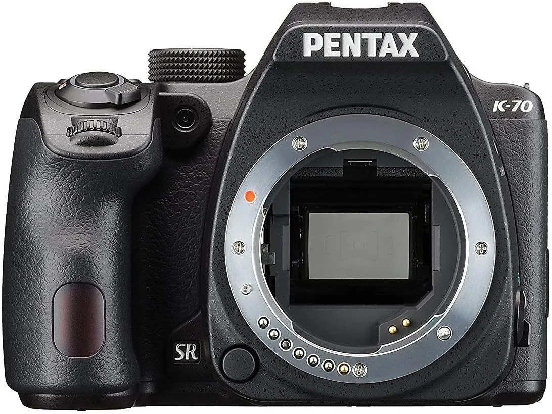 Pentax K-70 DSLR Camera (Body Only, Black) with Pentax smc DA 50mm f/1.8 Lens