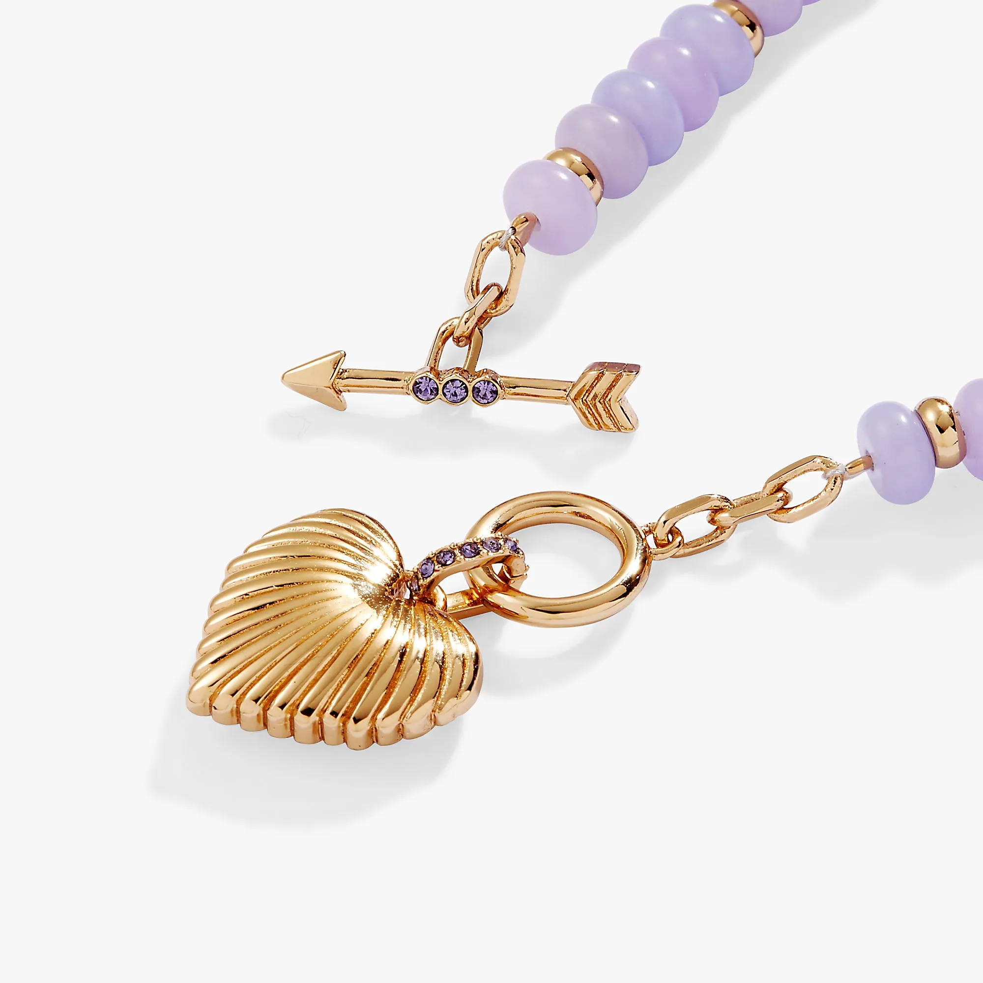 Puffy Heart Toggle Bracelet