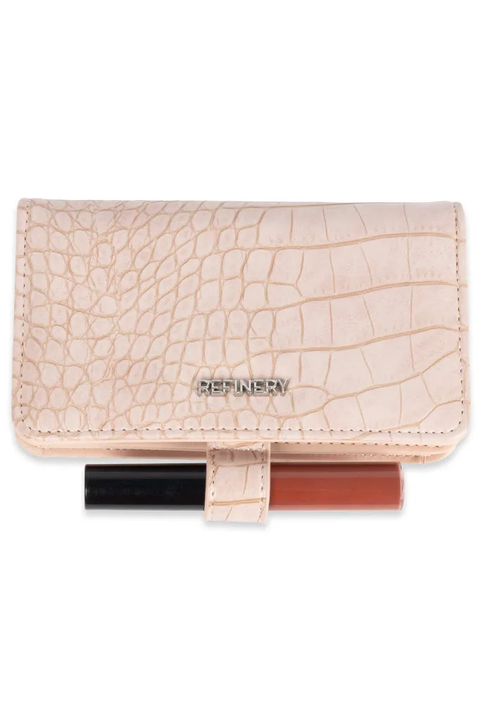 Purse With Lipstick Holder _ 146323 _ Pink