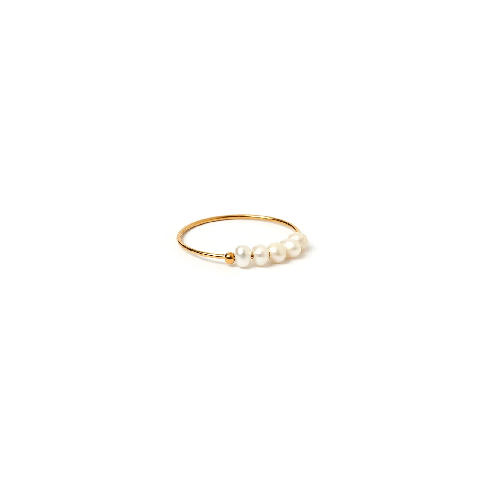 Remi Gold and Pearl Ring