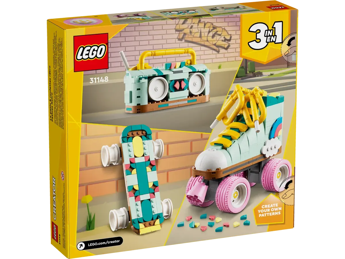 Retro Roller Skate 31148 (342 Pieces)