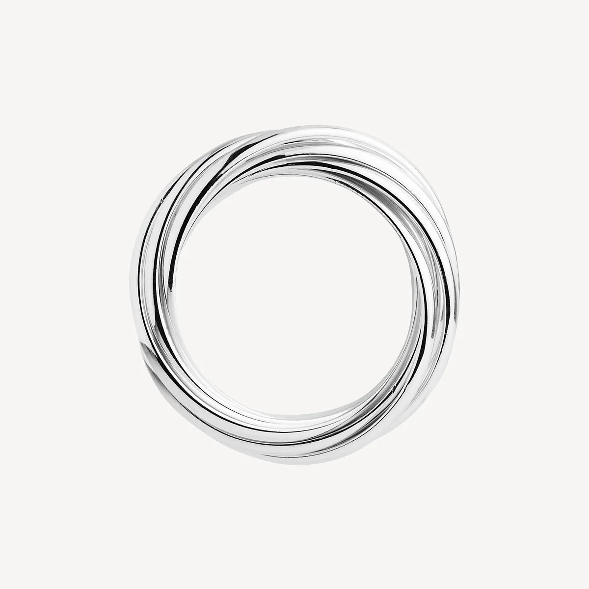 Revival Six-Band Silver Ring