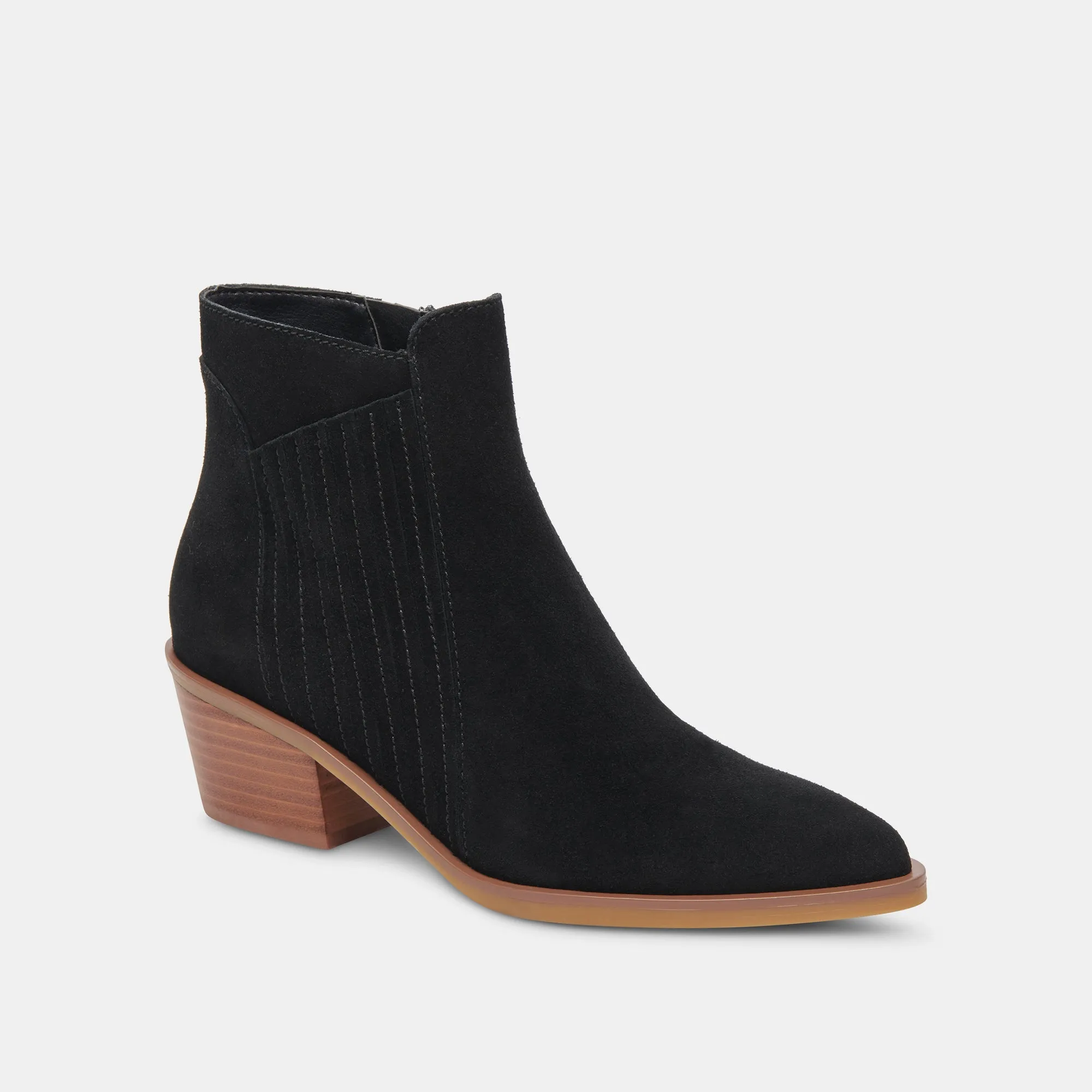 SAWYER BOOTIES ONYX SUEDE