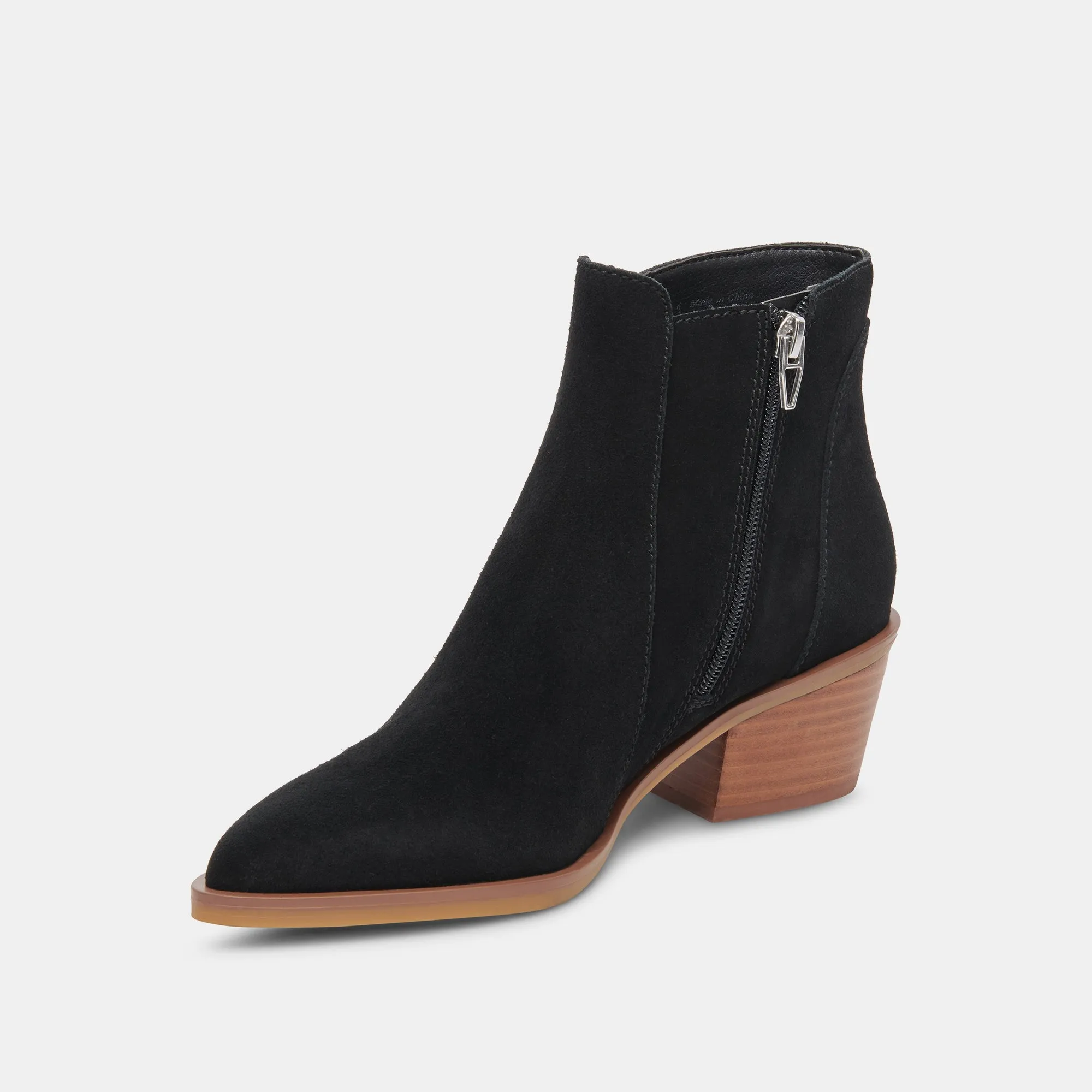 SAWYER BOOTIES ONYX SUEDE