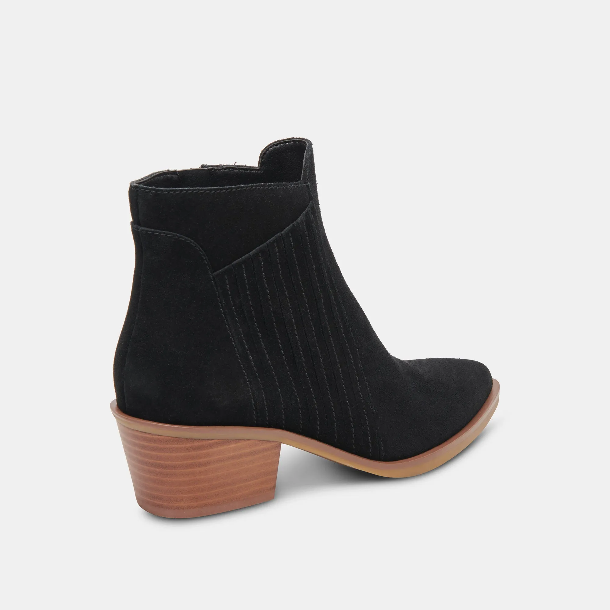 SAWYER BOOTIES ONYX SUEDE