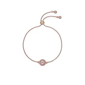 Soleta Solitaire Sparkle Crystal Rose Gold