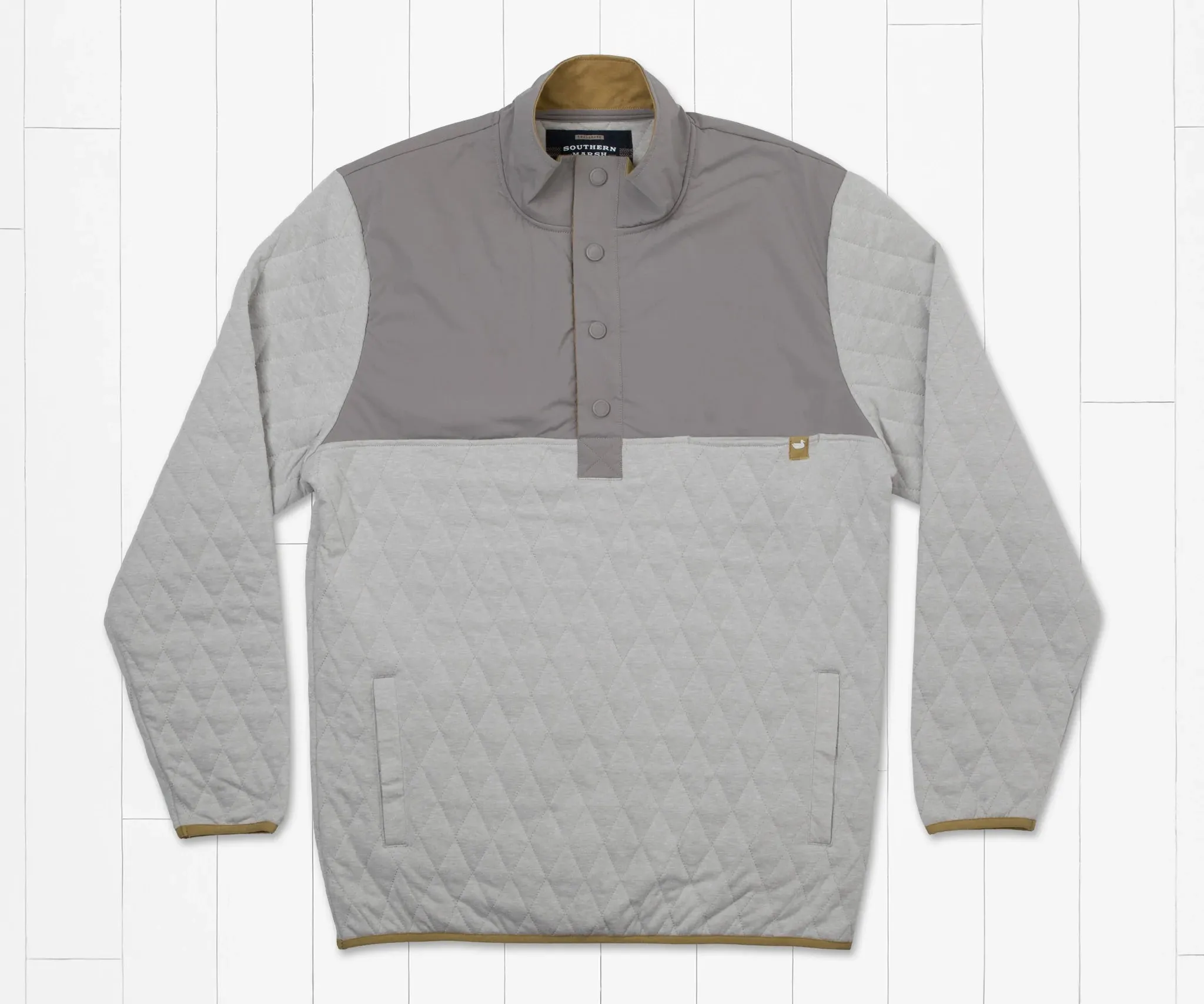 Southern Marsh Bighorn Quilted Pullover