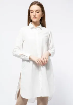 Tunic with Round Hem Details