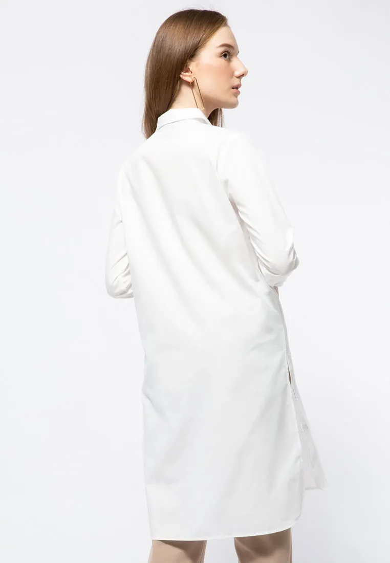 Tunic with Round Hem Details