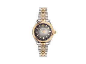 Versace Hellenyium Lady Quartz Watch, PVD Gold, Grey, 36 mm, VEHU00520