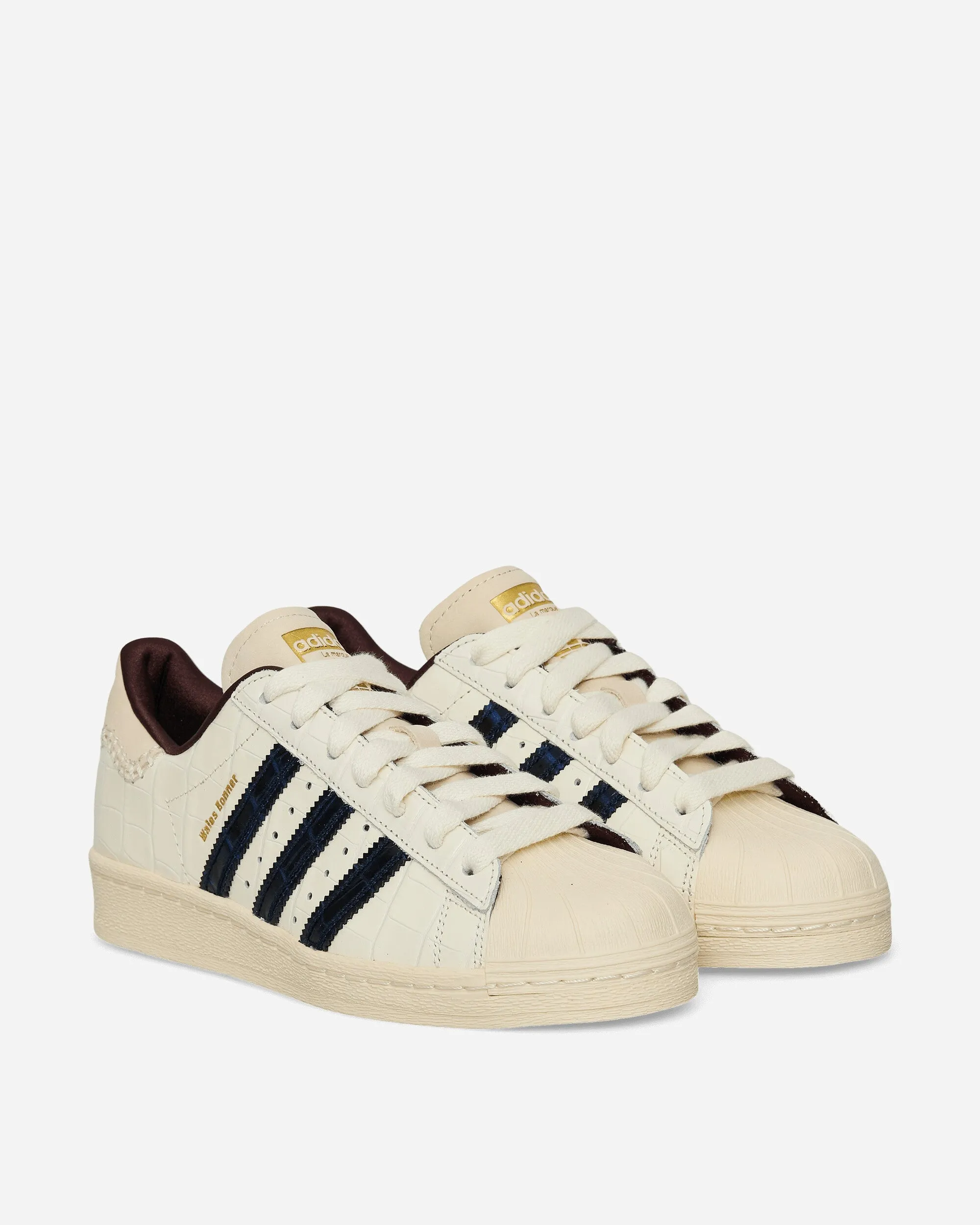 Wales Bonner Superstar Sneakers Wonder White / Collegiate Navy