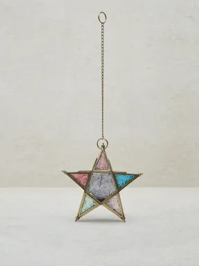 Westside Home Multicolour Star Tealight Candle Holder